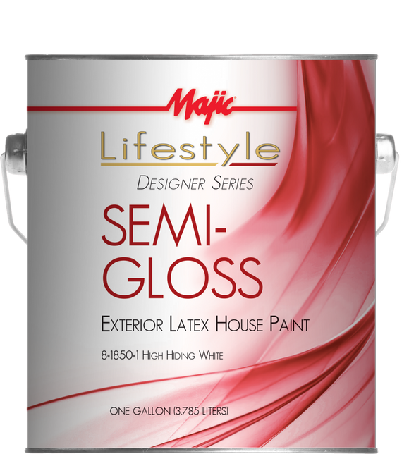 Yenkin Majestic Exterior Semi-Gloss High Hiiding White 1 Gallon (1 Gallon, Semi-Gloss High Hiiding White)