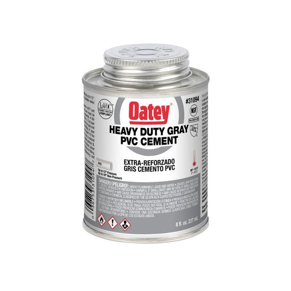 Oatey® 8 oz. PVC Heavy Duty Gray Cement