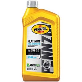 Platinum OW-20 Synthetic Engine Oil, 1-Qt.