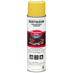 Rust-Oleum® Water-Based Precision Line Marking Paint Yellow (17 Oz, Yellow)