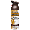 Rust-Oleum® Flat Metallic Spray Paint Flat Burnished Amber