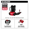 Milwaukee M18 FUEL™ Dual Battery Backpack Blower Kit (650 CFM 155 MPH 18V)