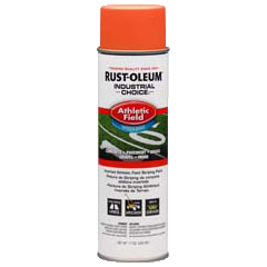 Rust-Oleum AF1600 Athletic Field Striping Paint 20 oz Fluorescent Orange