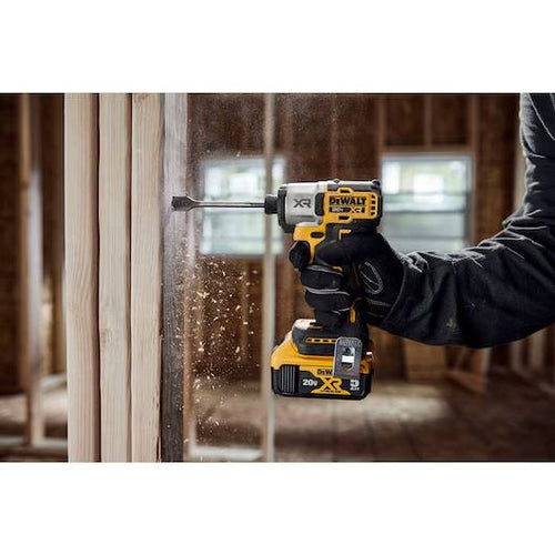 Dewalt DCF845P1 20V MAX* XR® Brushless Cordless 3-Speed 1/4 in. Impact Driver Kit