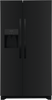 Frigidaire 25.6 Cu. Ft. 36 Standard Depth Side by Side Refrigerator Black (25.6 Cu. Ft. 36, Black)