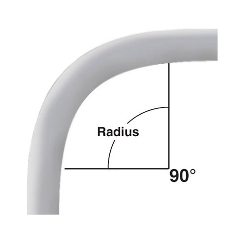 Cantex 2-1/2 in. x 90-Degree x 36 in. Radius Plain End Schedule 80 Special Radius Elbow