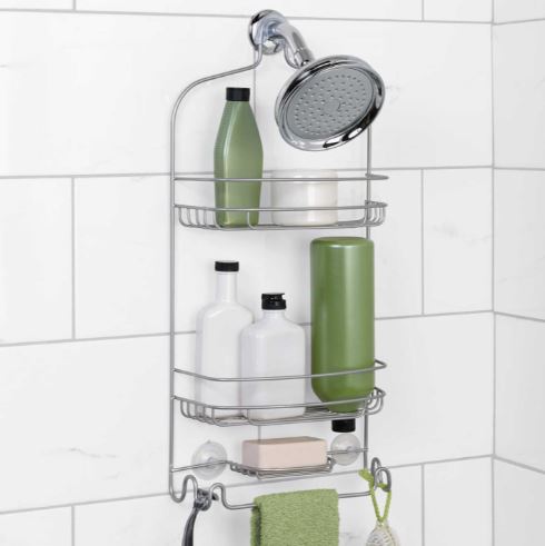 Zenith Zenna Home 2 Tier Over the Shower Caddy