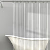 Zenna Home PEVA Medium Weight Shower Curtain Liner (70W x 72H, Clear - LPRMKKL)