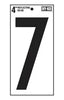 Hy-Ko 4in Reflective Vinyl Number '7'