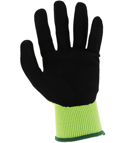 Mechanix Wear High-Visibility Coated-Knit Work Gloves Hi-Viz Speedknit™ Utility Small/Medium, Fluorescent Yellow