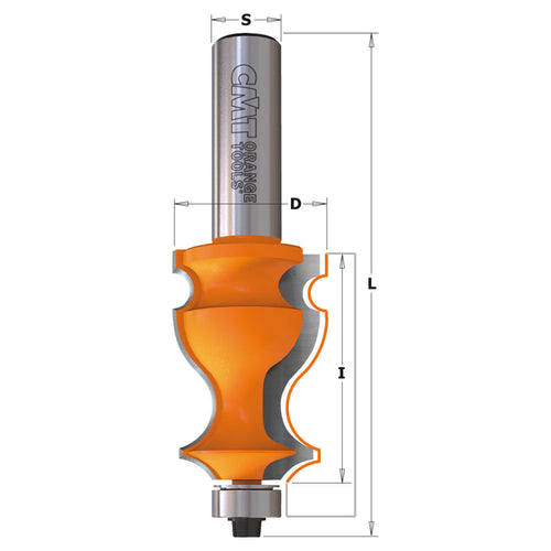CMT Moulding Bits with Bearing