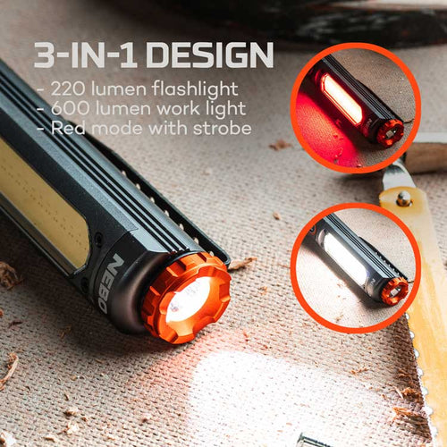 big larry nebo led flashlight NEBO BIG LARRY 600 Rechargeable Work light - Slanesville, WV
