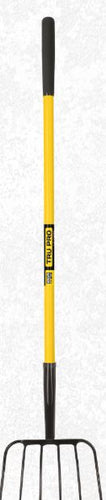 Truper Tru Pro Manure fork 6 tines, 50 Fiberglass Handle