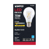 Satco S12422 10.5A19/CL/LED/E26/927/120V