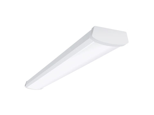 Cooper Lighting Metalux 4NW35C3R LED Wraparound with Selectable Lumens and CCT, 4 ft, Selectable CCT 3000K-4000K
