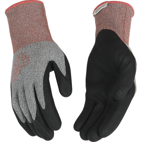 Kinco Women’s Nylon-Spandex Knit Shell & CoolCoat™ Micro-Foam Nitrile Palm