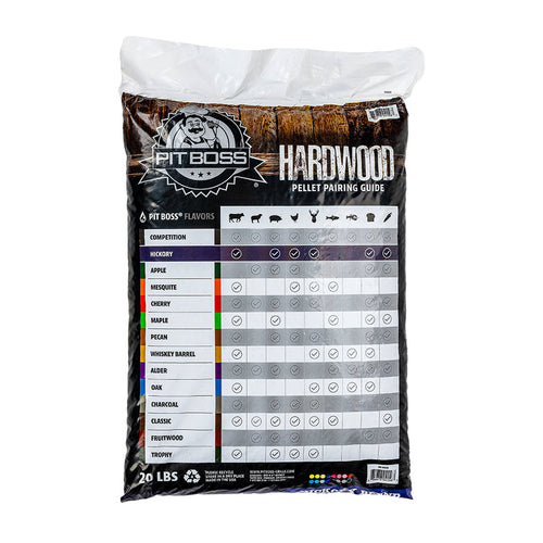 Pit Boss Hickory Blend Hardwood Pellets - 20 lb