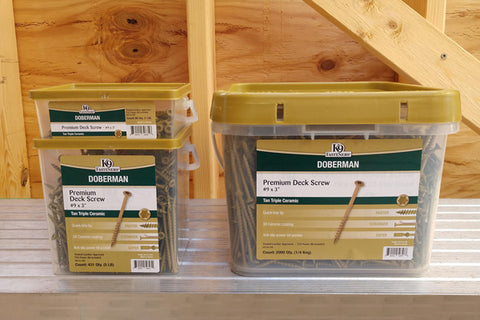 K9 Fasteners Doberman Wood Screw