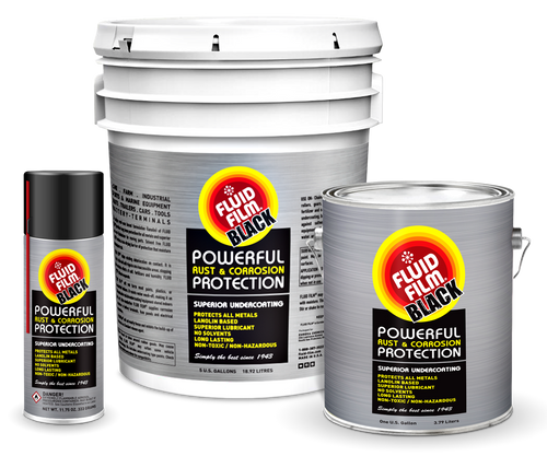 Fluid Film Black® Aerosol & Non-Aerosol