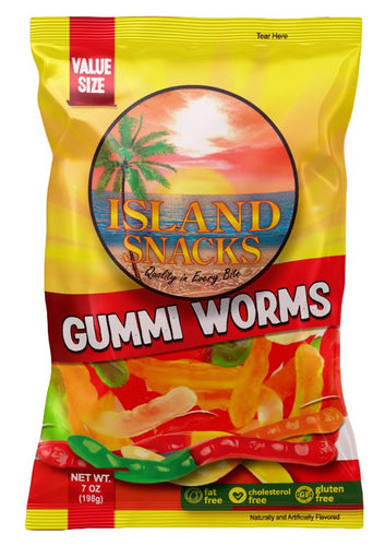 Island Snacks Gummy Worms