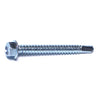 Monster Fastener Zinc Plated Steel Hex Washer Head Self-Drilling Screws