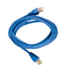 Legrand-Pass & Seymour Cat 6 Patch Cable, 7 ft, Blue