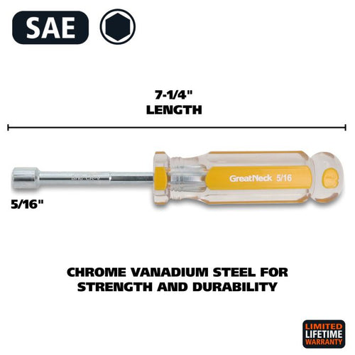 Great Neck NDC15 5/16 Inch Nut Driver