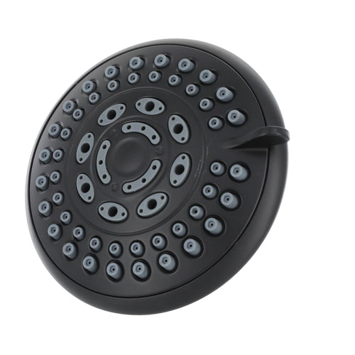 Danco 5-Spray Water-Saving Shower Head in Matte Black