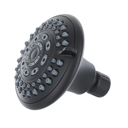 Danco 5-Spray Water-Saving Shower Head in Matte Black