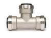 QuickFitting Stainless Steel Push Fittings 1/2” x 1/2” x 1/2” Tee