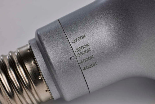 Satco S11591 15.5 Watt PAR38 LED Medium Base Silver Finish CCT Selectable 120 Volt