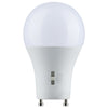 Satco S11796 14 Watt A19 LED Bi Pin GU24 Base CCT Selectable 120 Volt White Finish