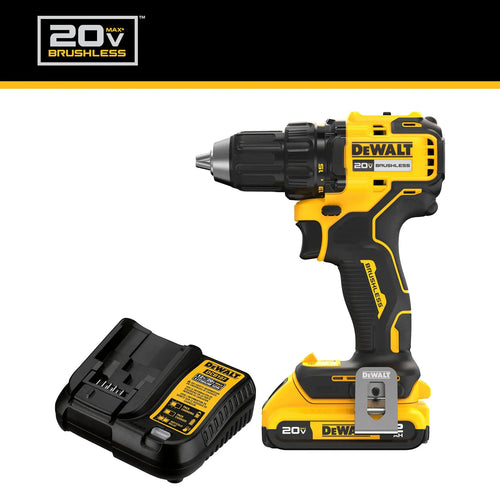 DEWALT® 20V MAX* Brushless Cordless 1/2-in. Drill/Driver Kit