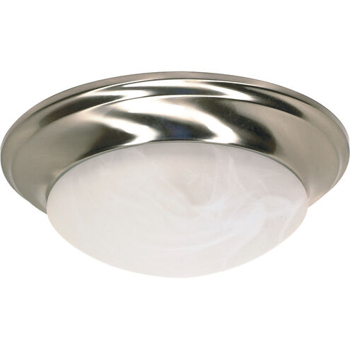 Nuvo Lighting Brentwood 1 Light 6 inch Brushed Nickel Flush Mount Ceiling Light