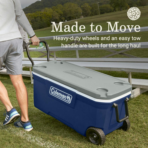 Coleman Classic Series 100-Quart Wheeled Cooler