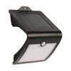 Feit Electric Black V-Shape Solar Powered LED Security Light with Dusk to Dawn and Motion Sensor in Daylight (5000K)