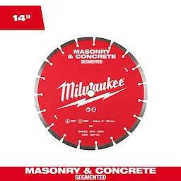 Milwaukee 14 Segmented Masonry & Concrete Diamond Blade