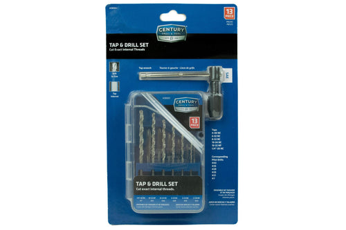 Century Drill And Tool 13 Piece Tap & Drill Set