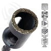 Spyder 1-3/8 Diamond Edge Arbored Hole Saw Bit