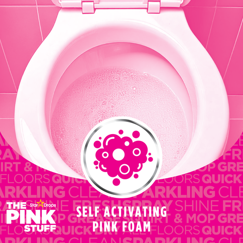 The Pink Stuff Miracle Foaming Toilet Cleaner