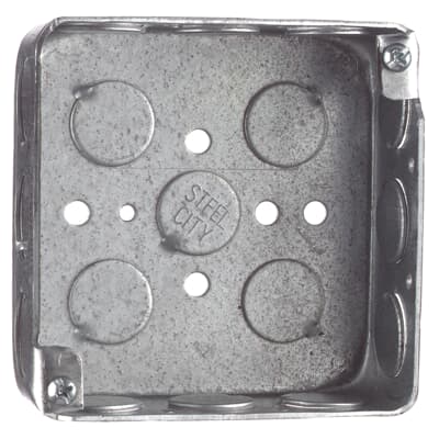 Thomas & Betts Steel City 5215112-50R Square Box, 21 Cubic Inches