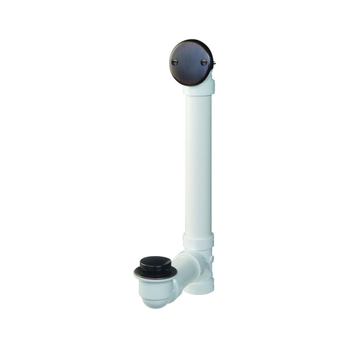 Keeney Foot Lock Bath Drain Oil-Rubbed Bronze 1-1/2