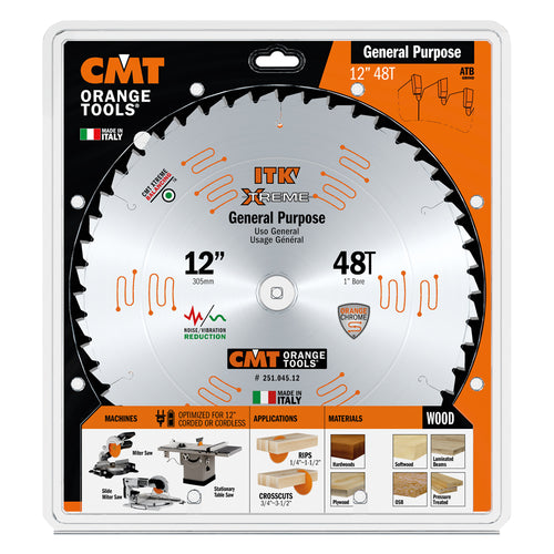 CMT ITK General Purpose Saw Blade
