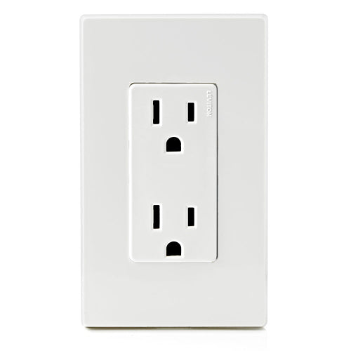 Leviton 15 Amp Decora Duplex Outlet/Receptacle Grounding