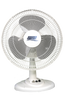 Seasons Comfort 12 Inch Tabletop Oscillating Fan, 3 Speeds, Adjustable Tilt