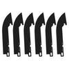 True Replacement Drop Point Blades 6pk