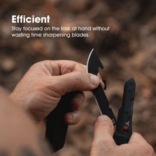 True Replacement Drop Point Blades 6pk
