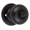 Design House Cambridge Keyed Entry Door Knob Matte Black