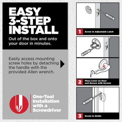 Kwikset Henley Lever - Bed/Bath