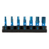 Spyder 7-Piece SAE Impact Driver Hex Bit Set (3/32, 1/8, 9/64, 5/32, 3/16, 7/32, 1/4)   Mach-Blue®